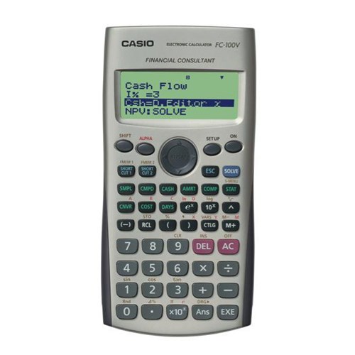 Casio FC-100V Financial Calculator