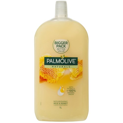 Palmolive Naturals Liquid Hand Wash Milk & Honey Refill 1L