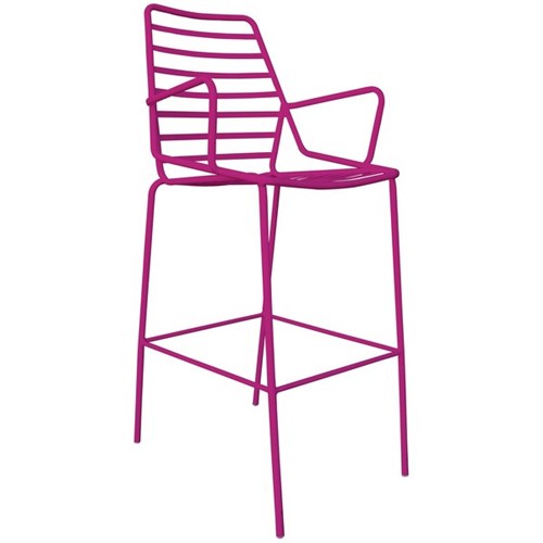 Link Bar Stool 750mm Violet