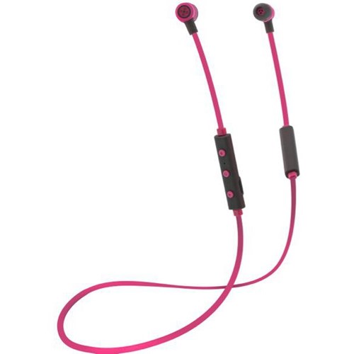 Moki Freestyle Bluetooth Earphones Pink