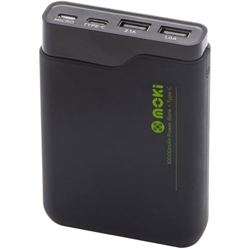 Moki Power Bank Plus 10000mAh Type C + USB