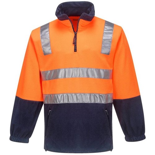 Large Orange/Navy