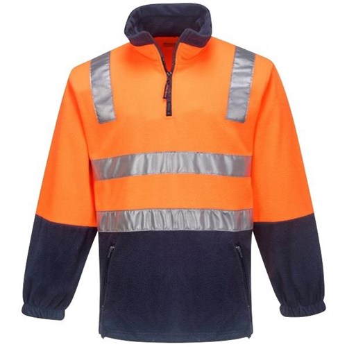 Large Orange/Navy