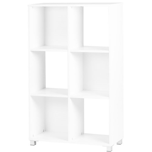 Cube Shelving 6 Cube 800x1250mm White