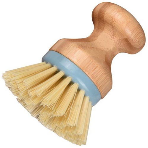 Dishwashing Brush Short Bamboo Handle