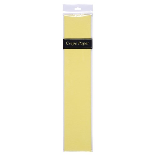 Crepe Paper 500mmx2m Yellow