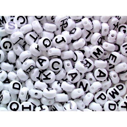 Pony Alphabet Beads Assorted, Pack of 350