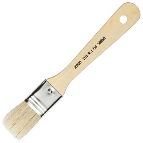 Artworx 2713 Series Flat Paint Brush No. 1 25mm