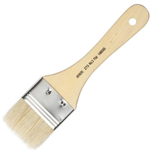 Artworx 2713 Series Flat Paint Brush No. 3 50mm