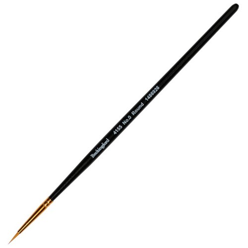 Bockingford 4155 Series Round Paint Brush Imitation Sable No. 0 1mm