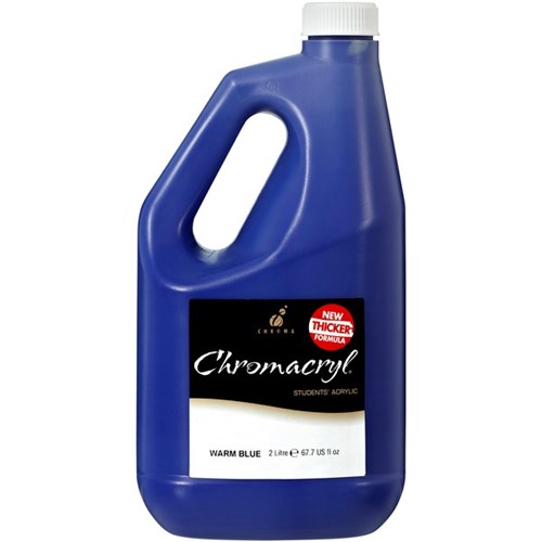 Chromacryl Student Acrylic Paint 2L Warm Blue