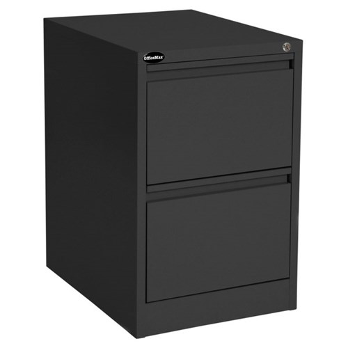 Proceed Commercial Filing Cabinet 2 Drawer Black