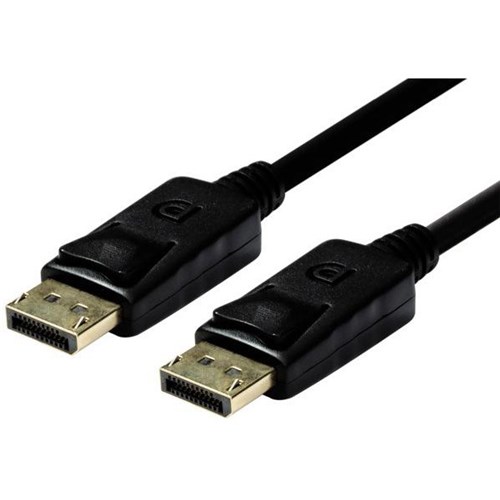 Dynamix DisplayPort 1.2 Cable Black 0.5 Metre