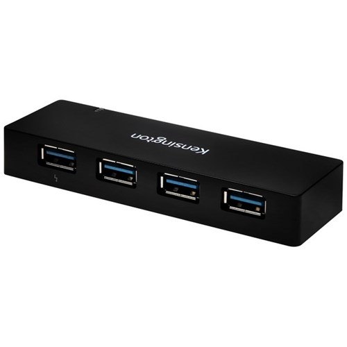 Kensington UH4000C USB 3.0 4 Port Hub With Charger