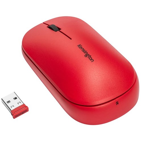 Kensington SureTrack Dual Wireless Mouse Red