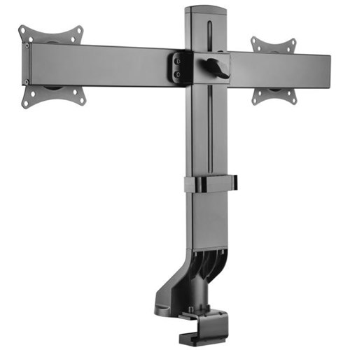 Brateck Desk Mount Dual Monitor Black