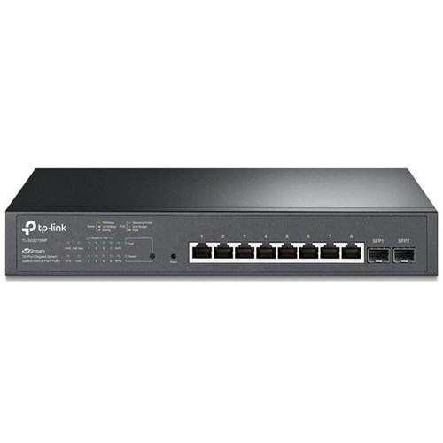 TP-Link SG2210MP 8-Port PoE+ Gigabit Smart Switch