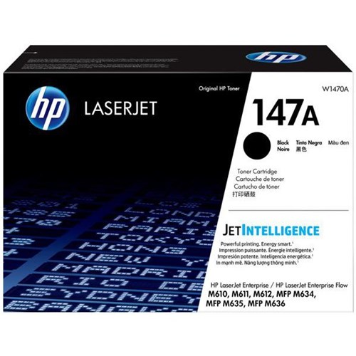 HP 147A Black Toner Cartridge W1470A