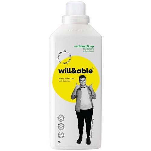 Will&Able Eco Liquid Hand Soap 1L