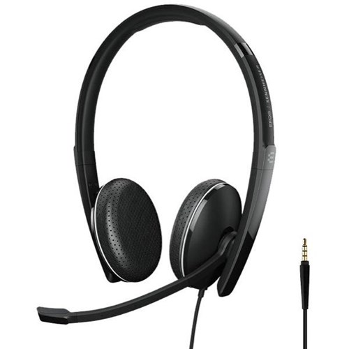 EPOS Sennheiser Adapt 165 II MS Wired Binaural Headset With 3.5mm Jack