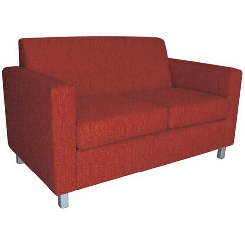 FurnNZ Cosmo 2 Seater Sofa Keylargo Fabric/Paprika
