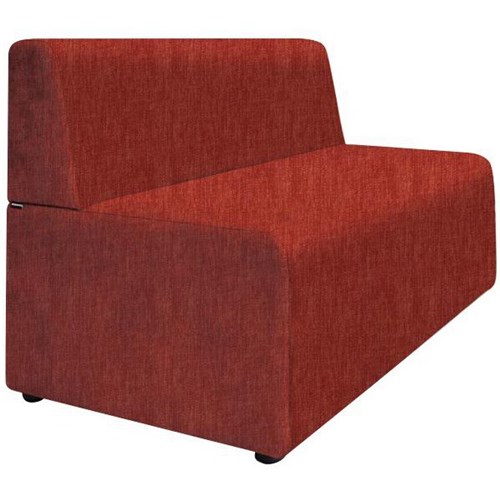 FurnNZ Snug 2 Seater Sofa Keylargo Fabric/Paprika