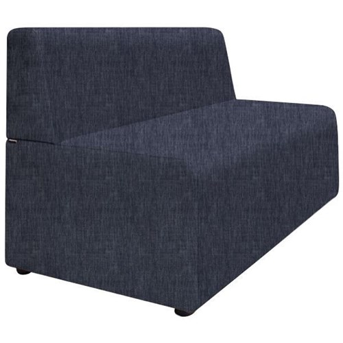 FurnNZ Snug 2 Seater Sofa Keylargo Fabric/Navy