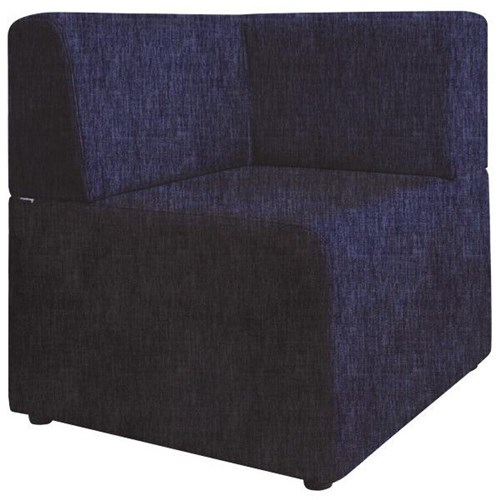 FurnNZ Snug Sofa Corner Unit Keylargo Fabric/Navy