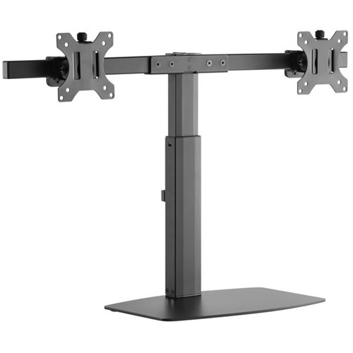 Brateck LDT22-T02 Gas Spring Vertical Lift Dual Monitor Arm Stand 17 - 27 Inch