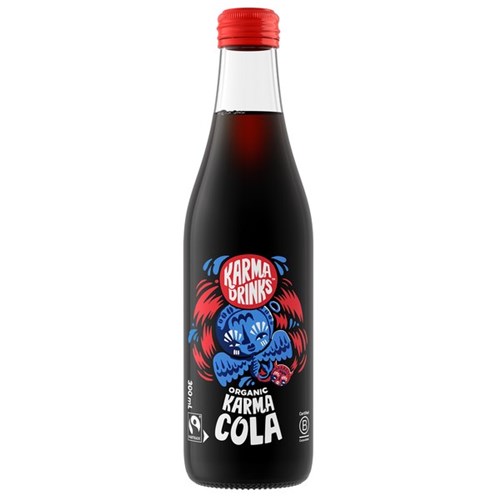 Karma Drinks Cola 300ml, Pack of 15