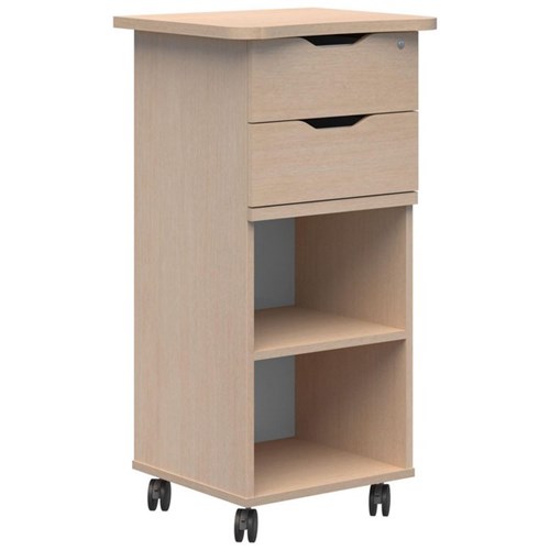 Ako Teacher Station 550x550x1100mm Refined Oak