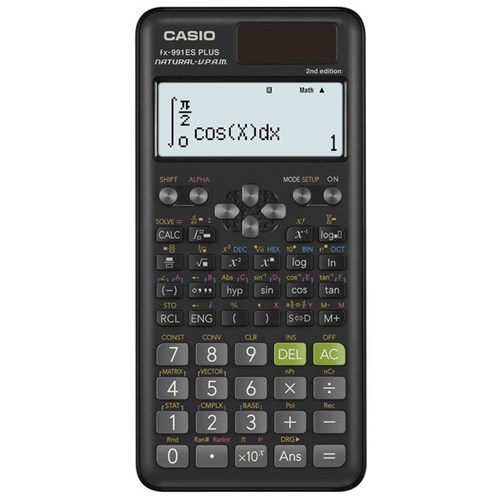 Casio FX991ES Plus 2 Advanced Scientific Calculator Black