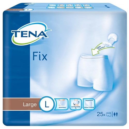 TENA ProSkin Continence Fix Pants Unisex Large, Pack of 25