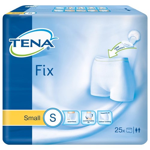 TENA ProSkin Continence Fix Pants Unisex Small, Pack of 25