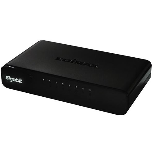 Edimax 8 Port Gigabit Desktop Switch with USB Cable