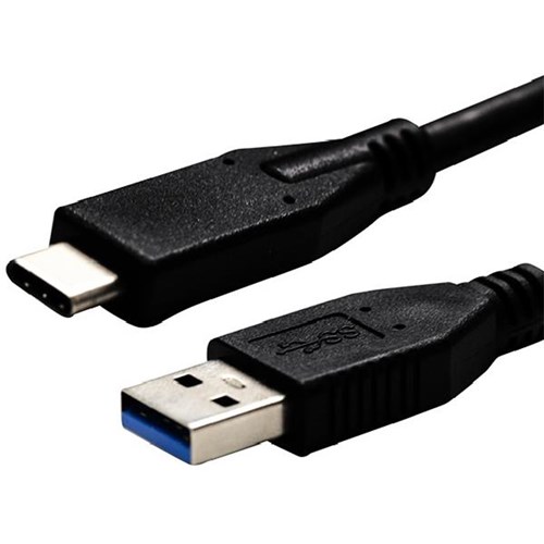 Dynamix USB 3.1 Type C Male to Type A Male Converter Cable 3m Black