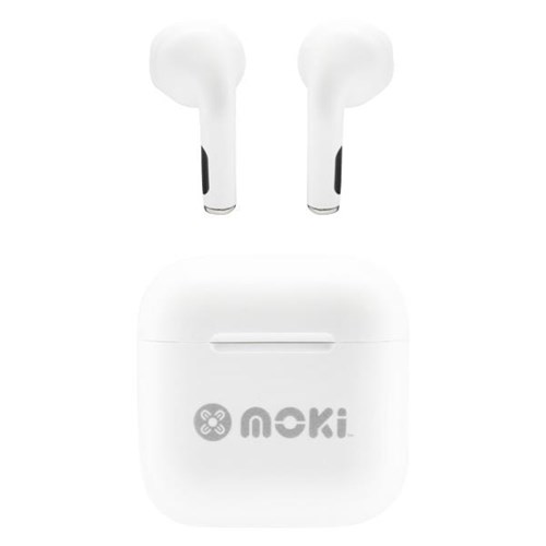 MokiPods Mini True Wireless Stereo Earphones White