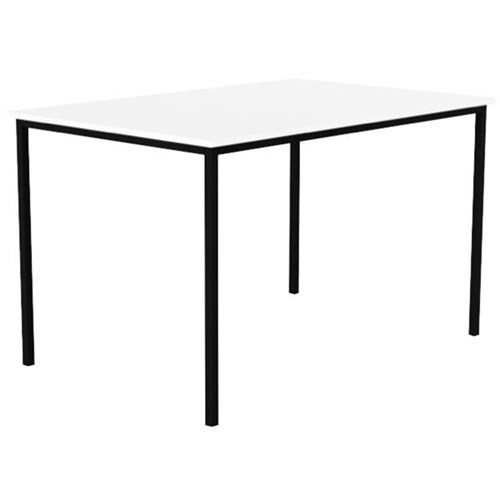 Ergoplan Canteen Table 1200 x 800mm White/Black