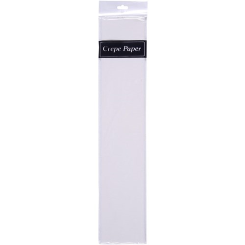 Crepe Paper 500mmx2m White