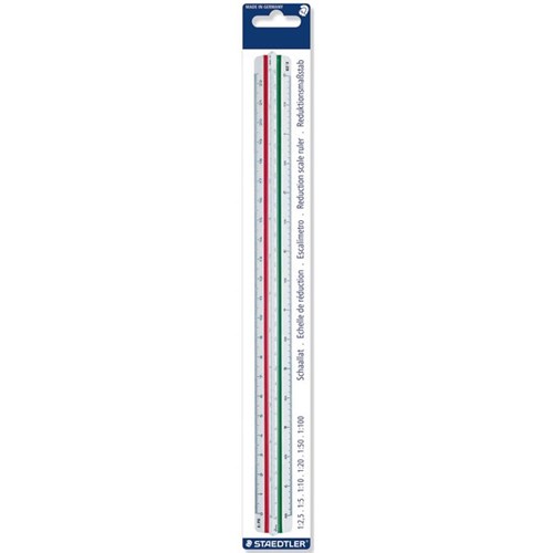 Staedtler Mars Scale Ruler 561 98 DIN Triangular