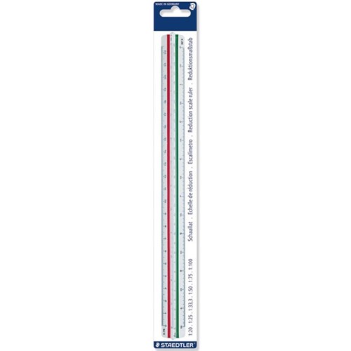 Staedtler Mars Scale Ruler 561 98 2 Triangular