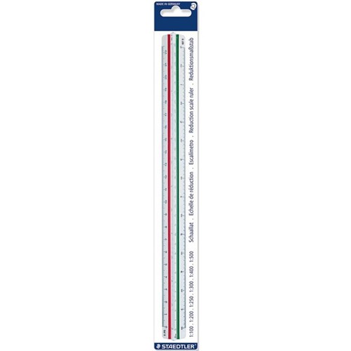 Staedtler Mars Scale Ruler 561 98 4 Triangular