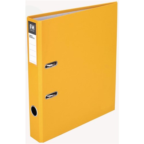 FM Radofile Mini Lever Arch File A4 Yellow