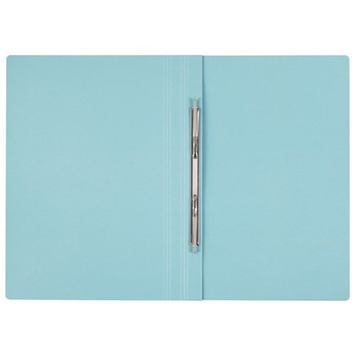 FM Narrow Spring Manilla File Foolscap Blue