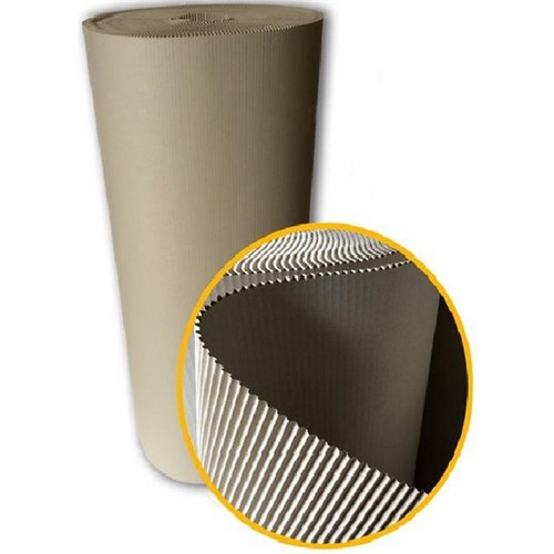 Corrugated Single Face Cardboard Roll B Flute 3mm 1400mm x 75m