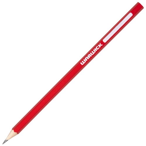 Warwick HB Pencil With Nameplate Assorted Colour