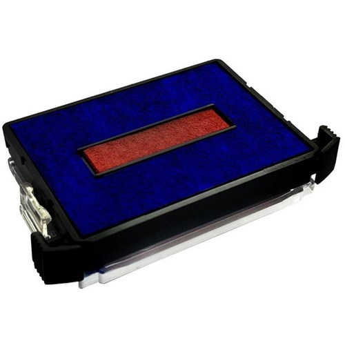 Trodat 4750 Stamp Pad Red/Blue