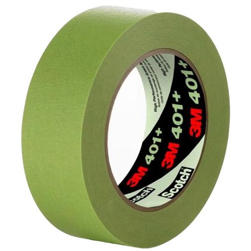 3M™ 401+ Masking Tape 24mm x 55m Green