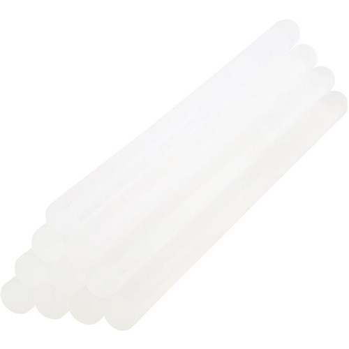 Holdfast Hot Melt Glue Sticks 12x200mm Clear, Pack of 10