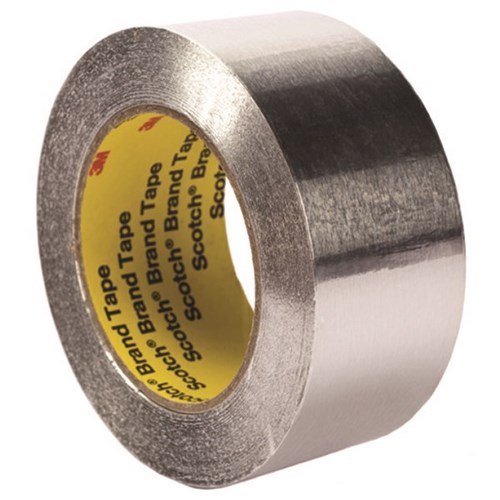 3M™ 425 Aluminum Foil Tape 50mm x 55m Silver